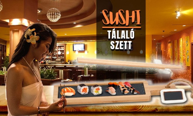 Alpina sushi tálaló szett